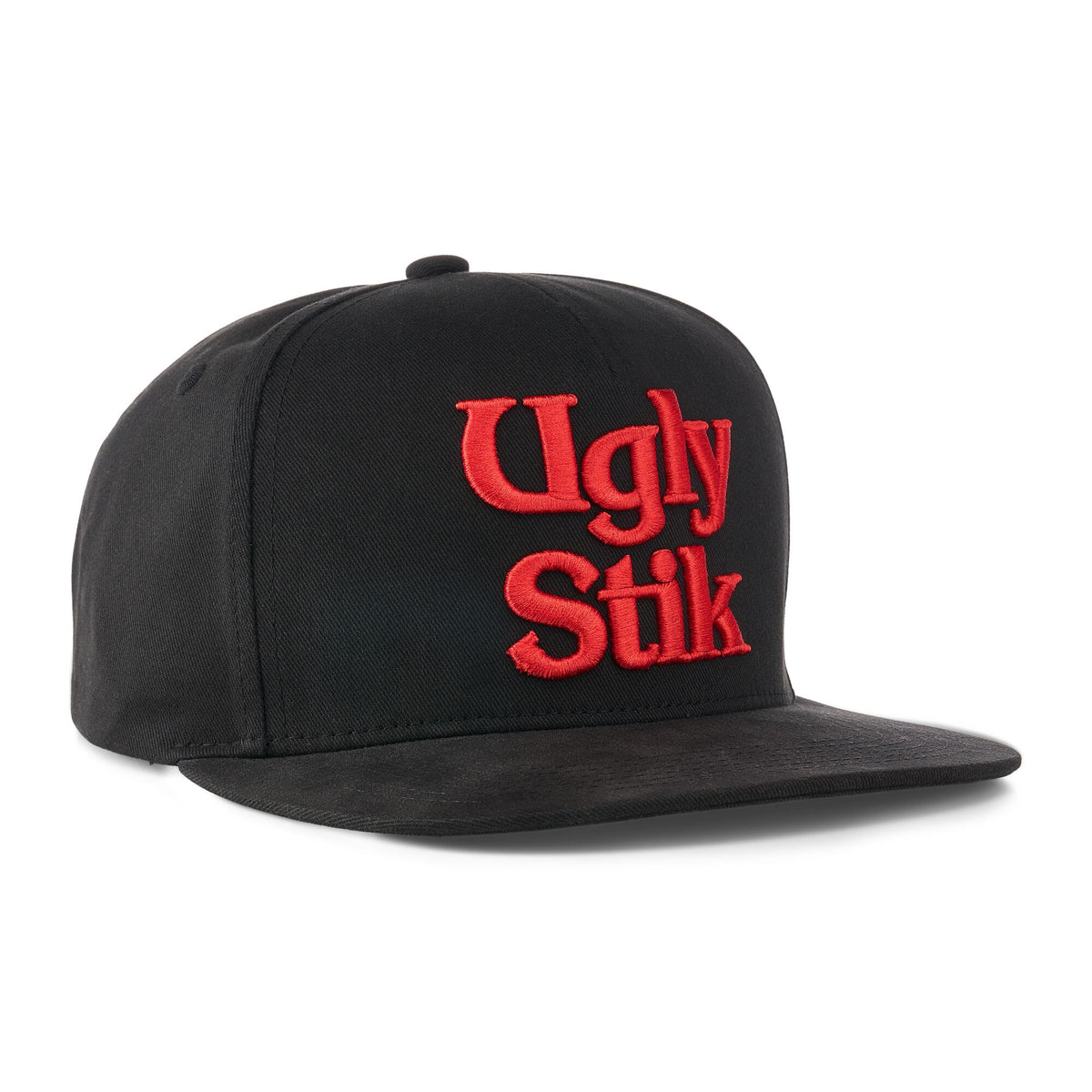 Ugly Stik 3D Embroidery Logo Flat Bill Hat