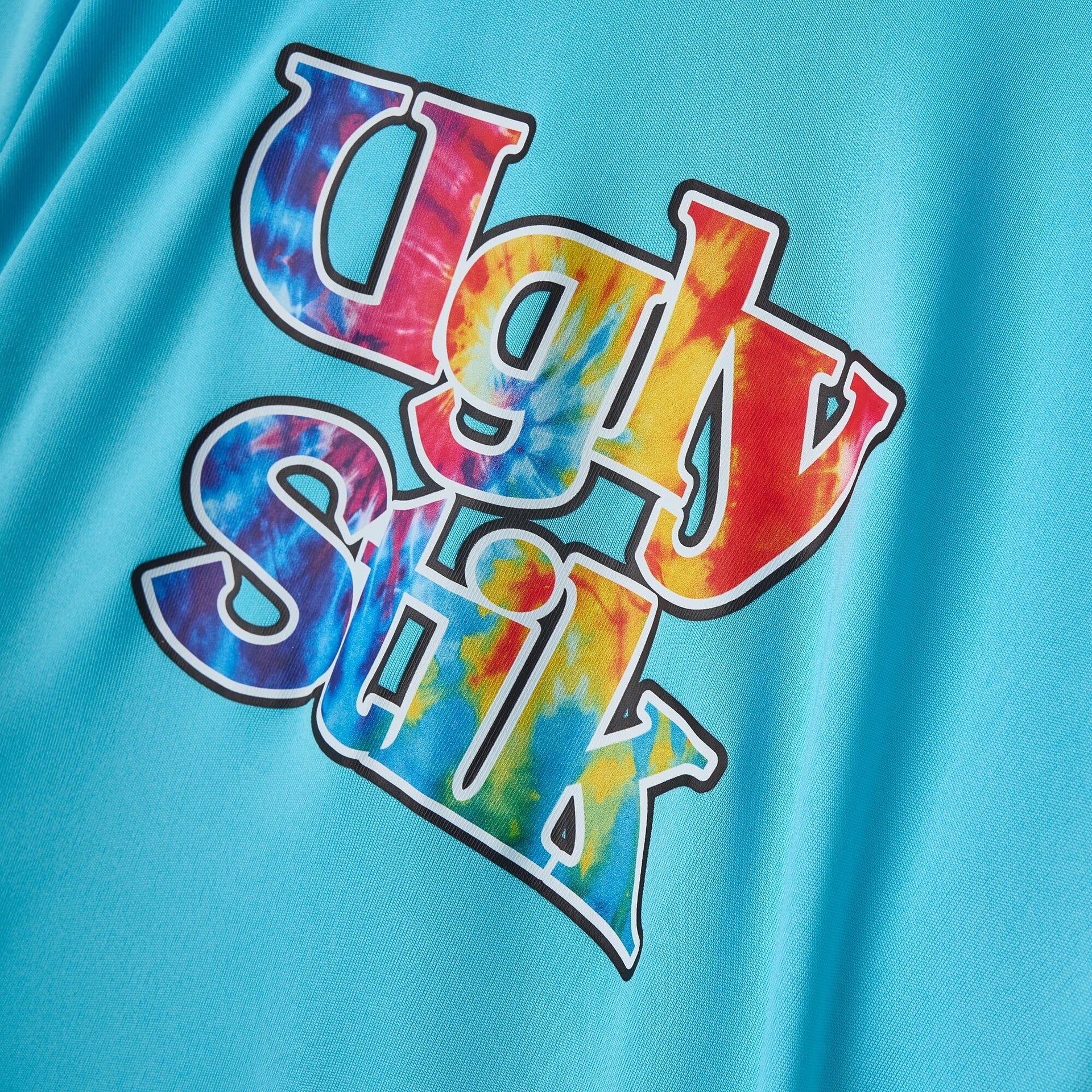 Ugly Stik Youth Tie Die Logo UPF Sun Shirt