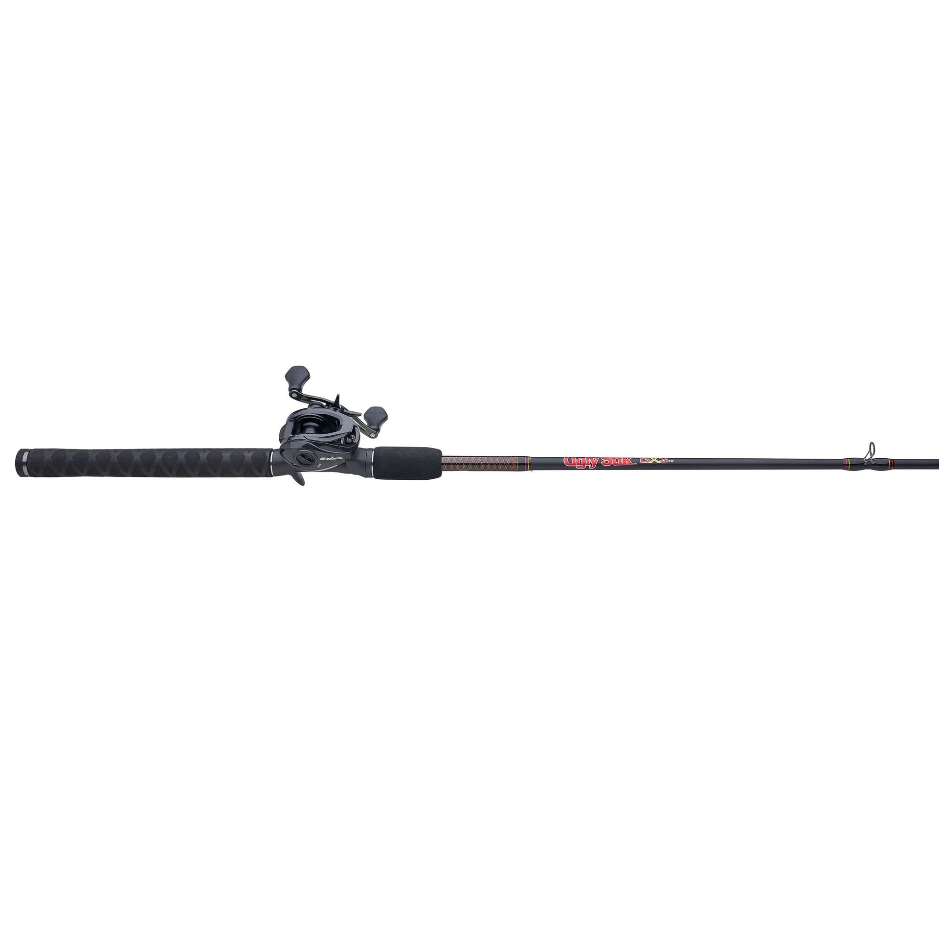 ugly stik gx2 vs abu garcia black max Spinning Rod, 7' Medium, 2-Piece For a smooth fishing experience Ugly Stik GX2 Baitcast Combo
