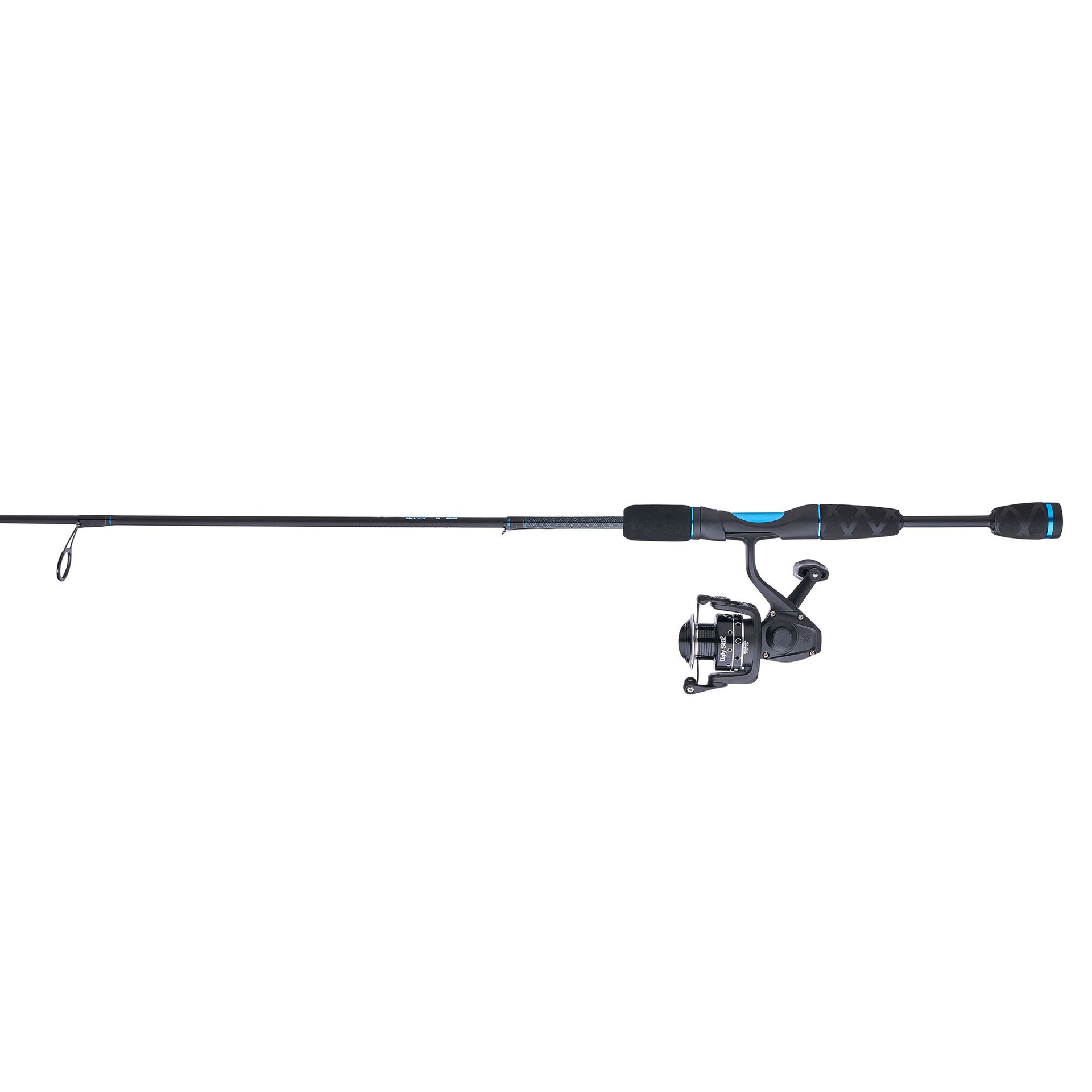 cheapest price on ugly stik x2 combo 7' GX2 Spinning Fishing Rod and Reel Spinning Combo, 7' 1-Piece Rod & SpiderWire Stealth Superline, Moss Green, 10lb | 4.5kg, 125yd and the Ugly Stik Clear Tip design Ugly Stik GX2 Youth Spinning