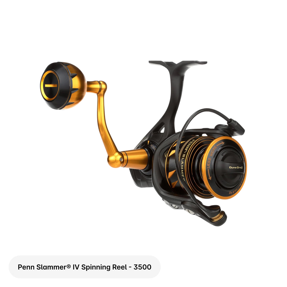 Penn Slammer IV Spinning Reel on a white background